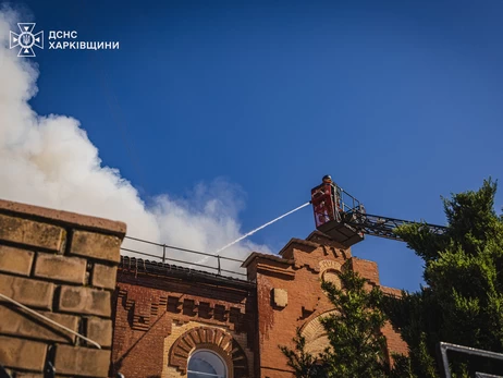 В Харькове российский БпЛА атаковал учебное заведение - пострадали 4 человека