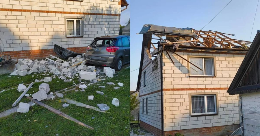 Приватний будинок у Польщі пошкодила ракета F-16, яка намагалася збити російський дрон, — ЗМІ