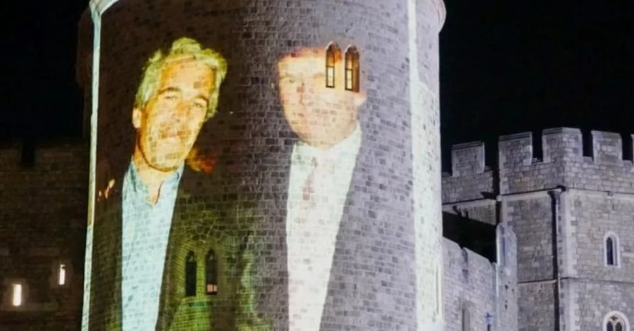 У Віндзорі “з нагоди” візиту Трампа транслювали його кадри з Епштейном