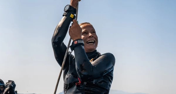 Украинка Наталья Жаркова на чемпионате мира по фридайвингу завоевала три золота