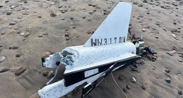 На пляже в Латвии нашли обломок российского дрона 