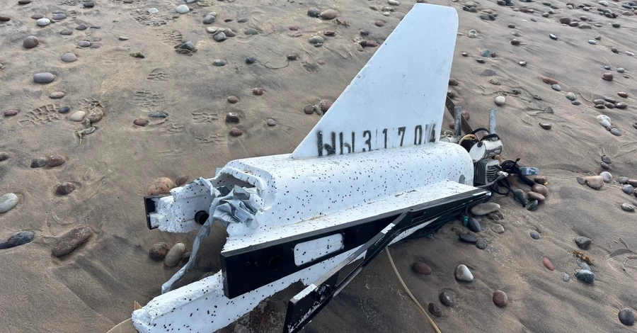 На пляже в Латвии нашли обломок российского дрона 