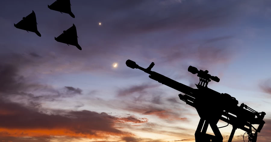 Россияне атаковали с четырех направлений, силы ПВО обезвредили 71 вражеский дрон 