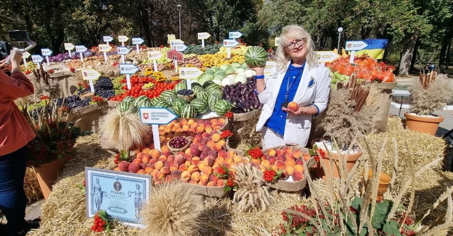 В Кропивницком представили уникальную карту Украины и установили рекорд