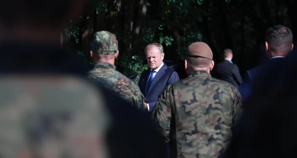 Російські дрони з бойовою частиною у Польщі не падали, — прем'єр Туск