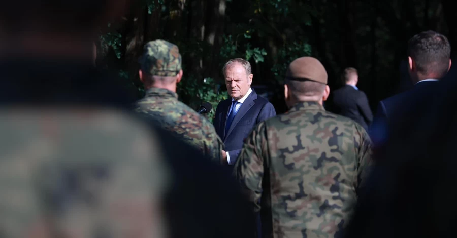 Російські дрони з бойовою частиною у Польщі не падали, — прем'єр Туск