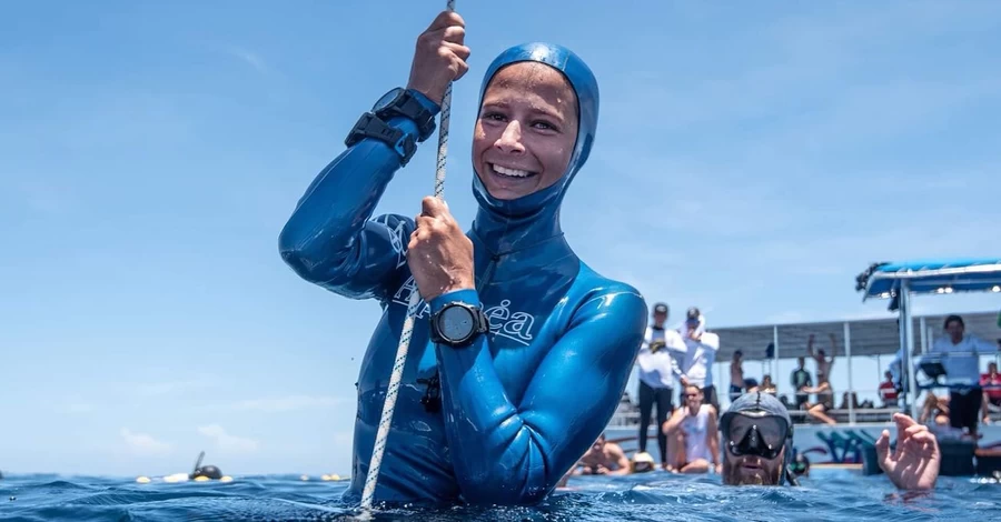 Наталія Жаркова: Фридайвінг — це змагання не з іншими людьми, а із собою