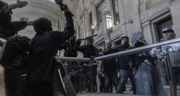 В Италии прошла волна протестов в защиту сектора Газа, участников задержали