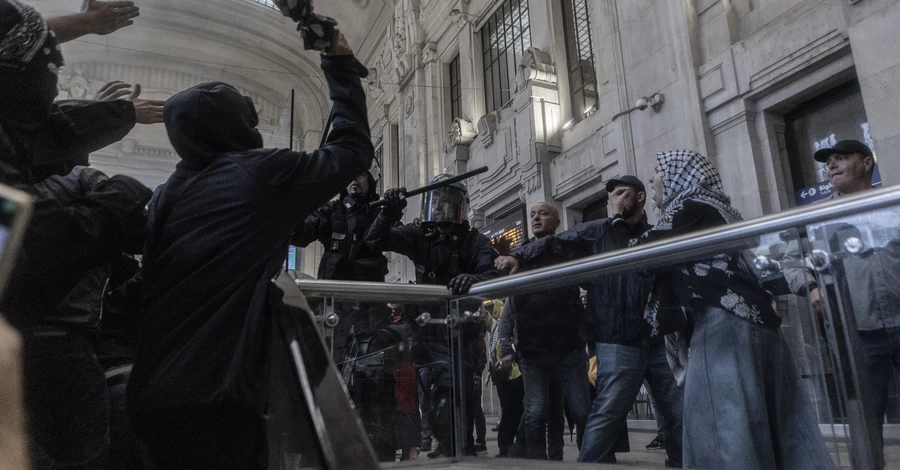 В Италии прошла волна протестов в защиту сектора Газа, участников задержали