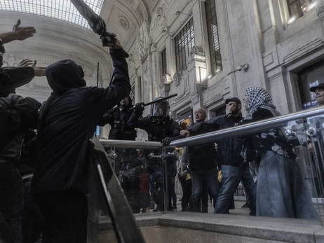 В Италии прошла волна протестов в защиту сектора Газа, участников задержали