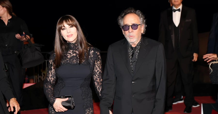 Моника Беллуччи впервые прокомментировала свое расставание с Тимом Бертоном