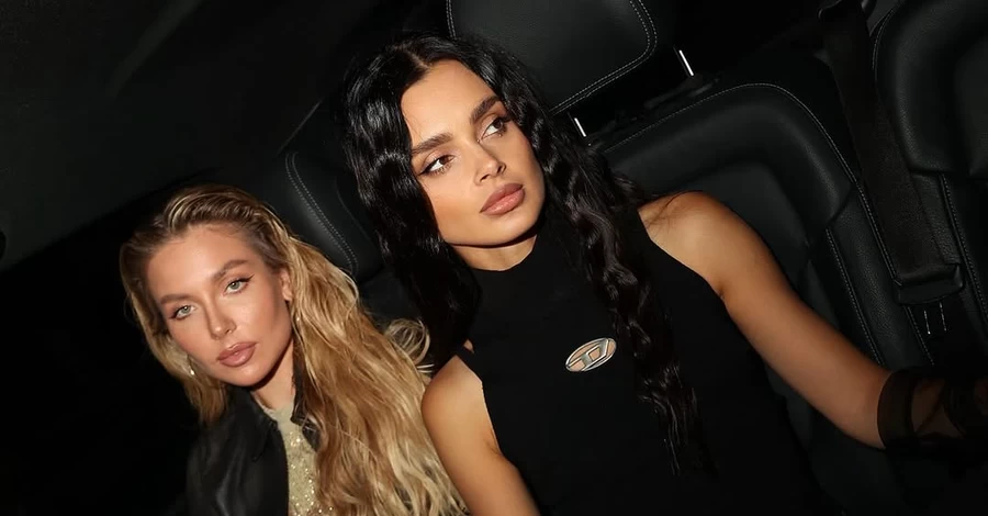 Dj Korolova та блогер Єва Коршик відвідали показ Diesel на Тижні моди в Мілані