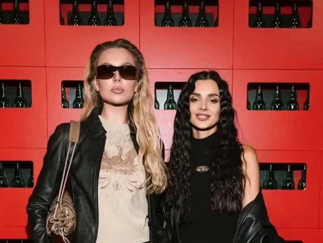 Dj Korolova та блогер Єва Коршик відвідали показ Diesel на Тижні моди в Мілані