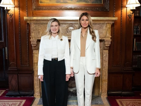 Олена Зеленська зустрілася з першою леді США Меланією Трамп