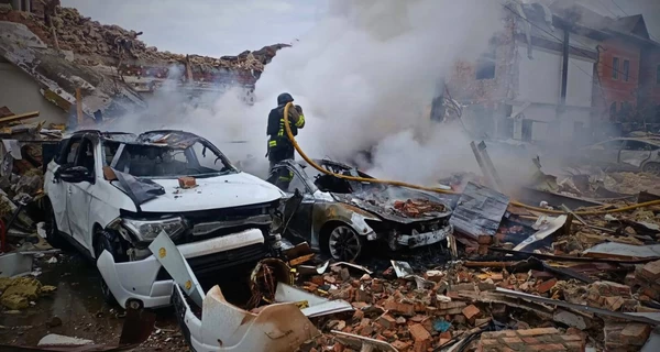 В Киеве из-за массированной российской атаки повреждено посольство Польши