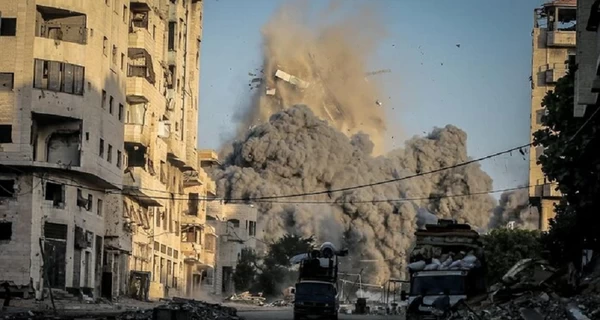 Армия Израиля разрушила самое высокое здание в городе Газа