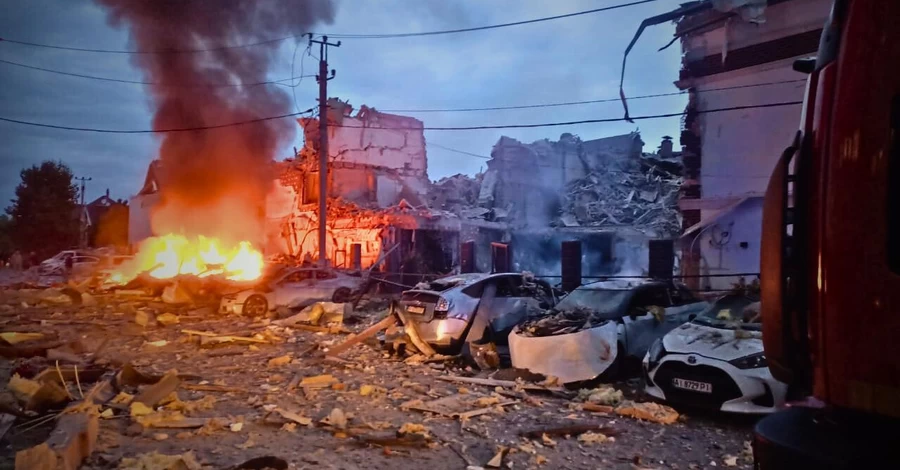 Россия ночью выпустила по Украине полтысячи беспилотников и более 40 ракет