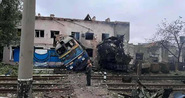 Россияне нанесли массированный удар по депо 