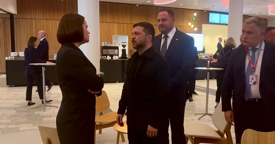 Тихановская и Зеленский пересеклись на полях саммита в Дании