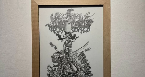 На выставке BookForum во Львове украли картину украинского художника Якутовича