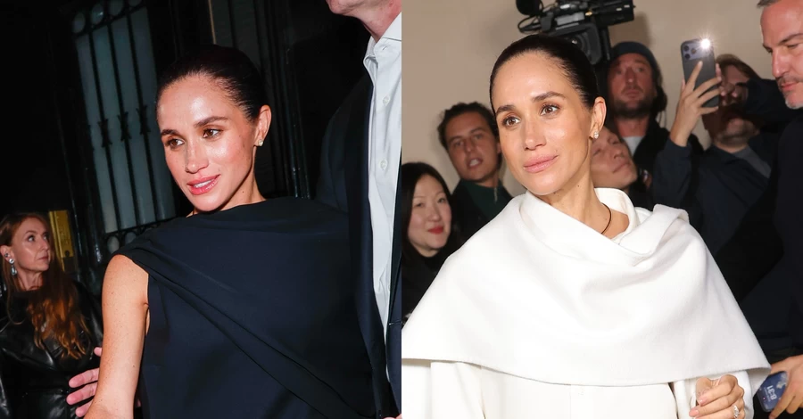 В двух образах: Меган Маркл посетила Парижскую неделю моды в статусе герцогини
