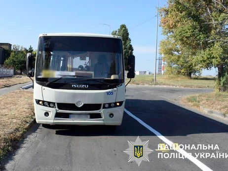 В Киеве водитель маршрутки бросил гранату в авто коллеги