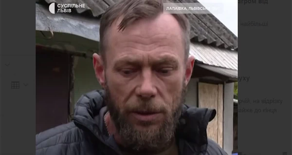 Гибель семьи во Львовской области: на руины с фронта приехал отец 15-летней Анастасии