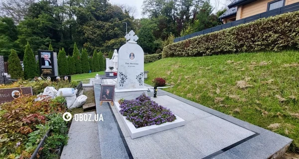 На памятнике Нины Матвиенко исправили ошибку: как выглядит могила артистки