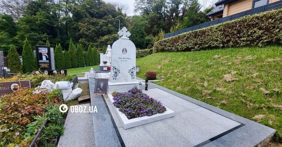 На памятнике Нины Матвиенко исправили ошибку: как выглядит могила артистки