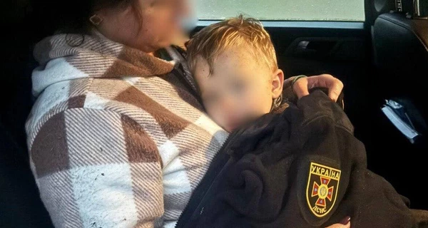 На Киевщине нашли живым двухлетнего мальчика, который заблудился во время сбора грибов  