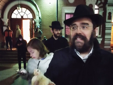 Возле синагоги в Киеве неизвестные напали на членов иудейской общины