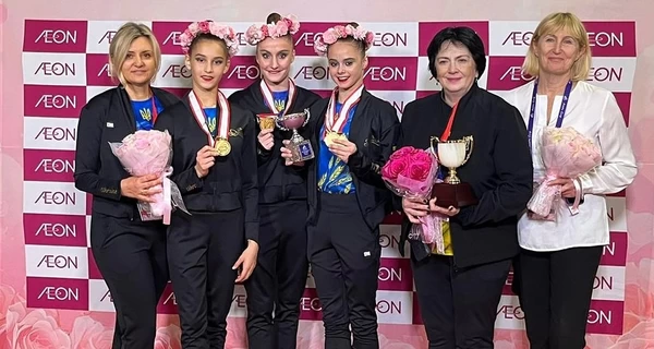 Україна вперше виграла клубний чемпіонат світу з художної гімнастики