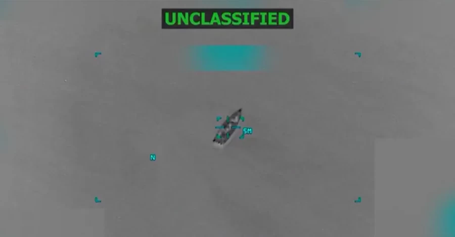 Трамп показав удар по судну біля берегів Венесуели, від якого загинули шість «наркотерористів»