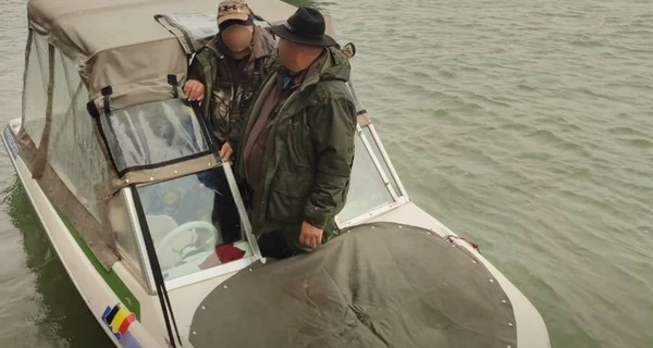 На границе задержали румынских рыбаков, которые случайно заплыли в Украину