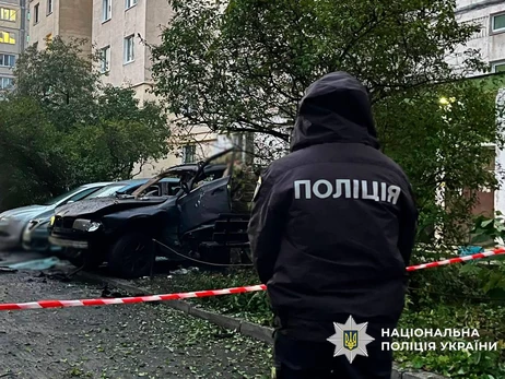 В Голосеевском районе Киева взорвали автомобиль – что известно