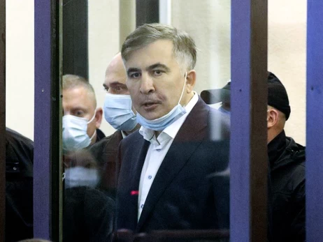 Саакашвілі з ув'язнення порадив українцям не повторювати 