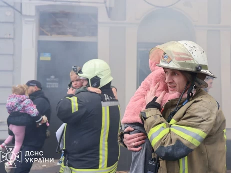 В Харькове из-за удара по детскому саду эвакуировали около 50 детей