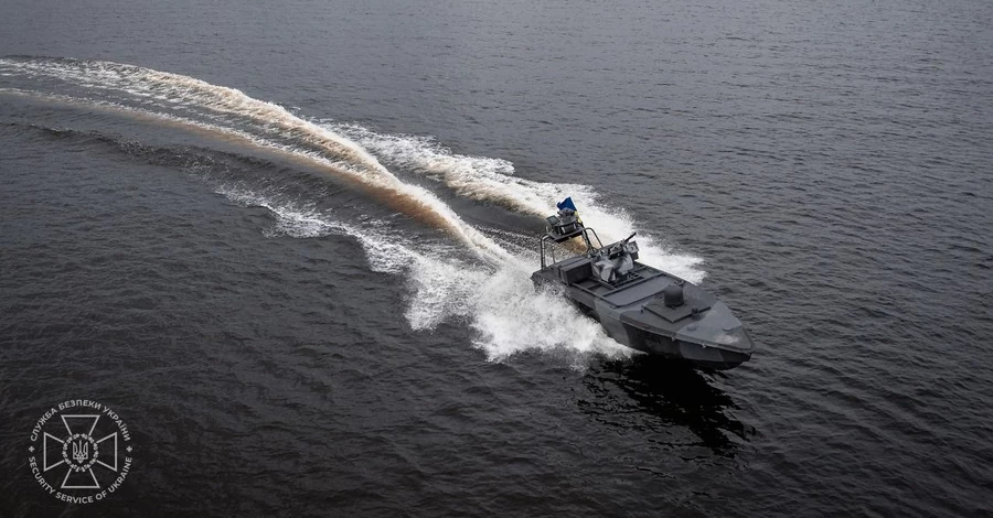 СБУ представила новые дроны Sea Baby, участвовавшие в атаках на Крымский мост