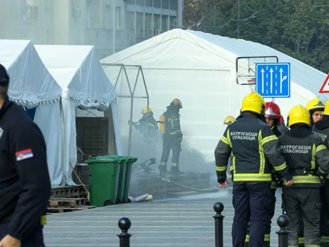 Возле сербского парламента в Белграде произошла стрельба, есть раненый
