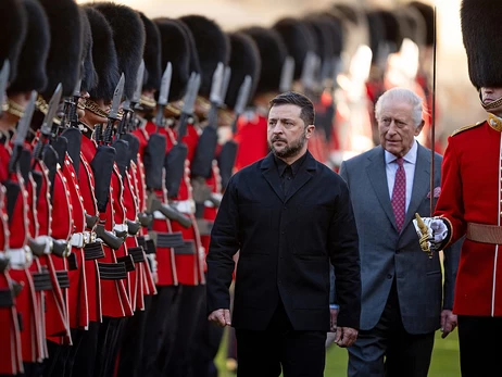 Зеленский встретился с королем Чарльзом III в Виндзорском замке