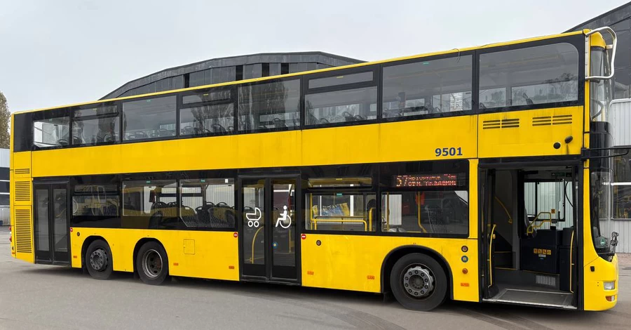 У Києві на вихідні вперше на маршрут вийде двоповерховий автобус