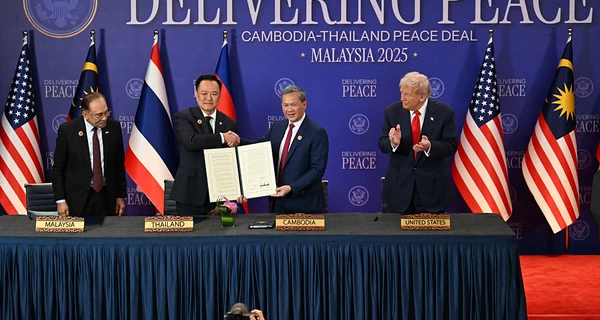 Таїланд та Камбоджа підписали мирну угоду у присутності Трампа