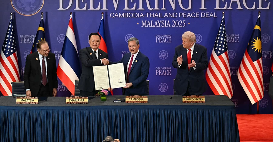 Таиланд и Камбоджа подписали мирное соглашение в присутствии Трампа
