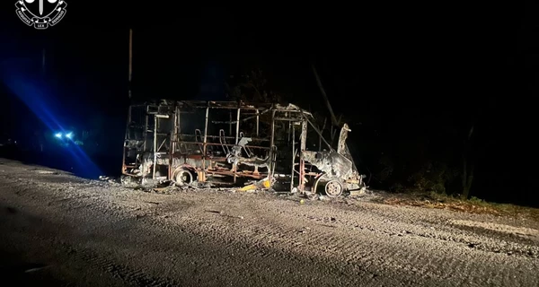 Удар по микроавтобусу в Сумском районе: один погибший, 13 пострадавших