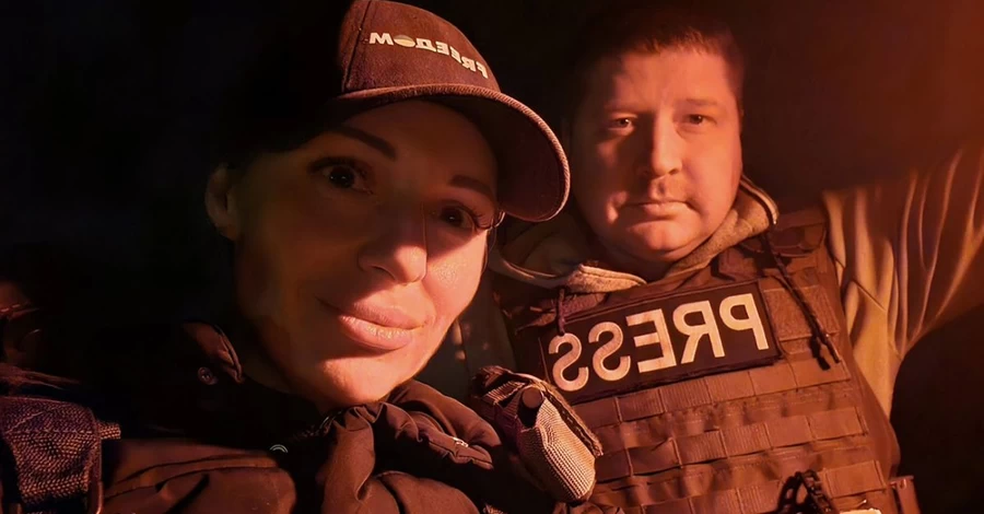 В Киеве простились с журналистами телеканала Freedom, погибшими в Краматорске