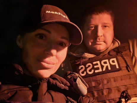 В Киеве простились с журналистами телеканала Freedom, погибшими в Краматорске