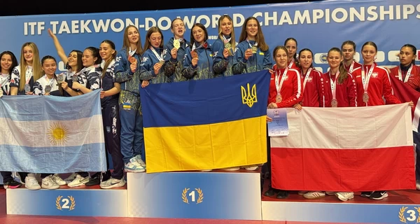 Національна збірна з тхеквондо на чемпіонаті світу виборола найбільше медалей за останні 19 років