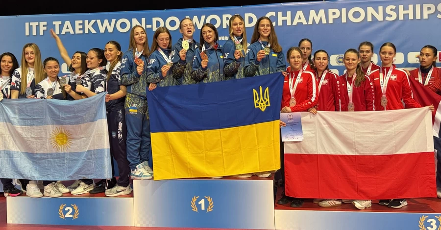 Национальная сборная по тхэквондо на чемпионате мира завоевала больше всего медалей за последние 19 лет