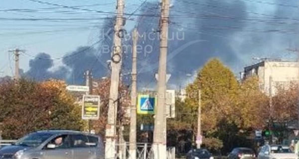 В Крыму произошла масштабная авария на Ленинской нефтебазе