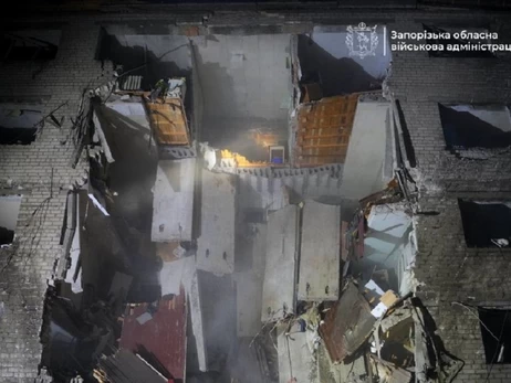 Россияне атаковали Запорожье - есть попадание в общежитие, много травмированных